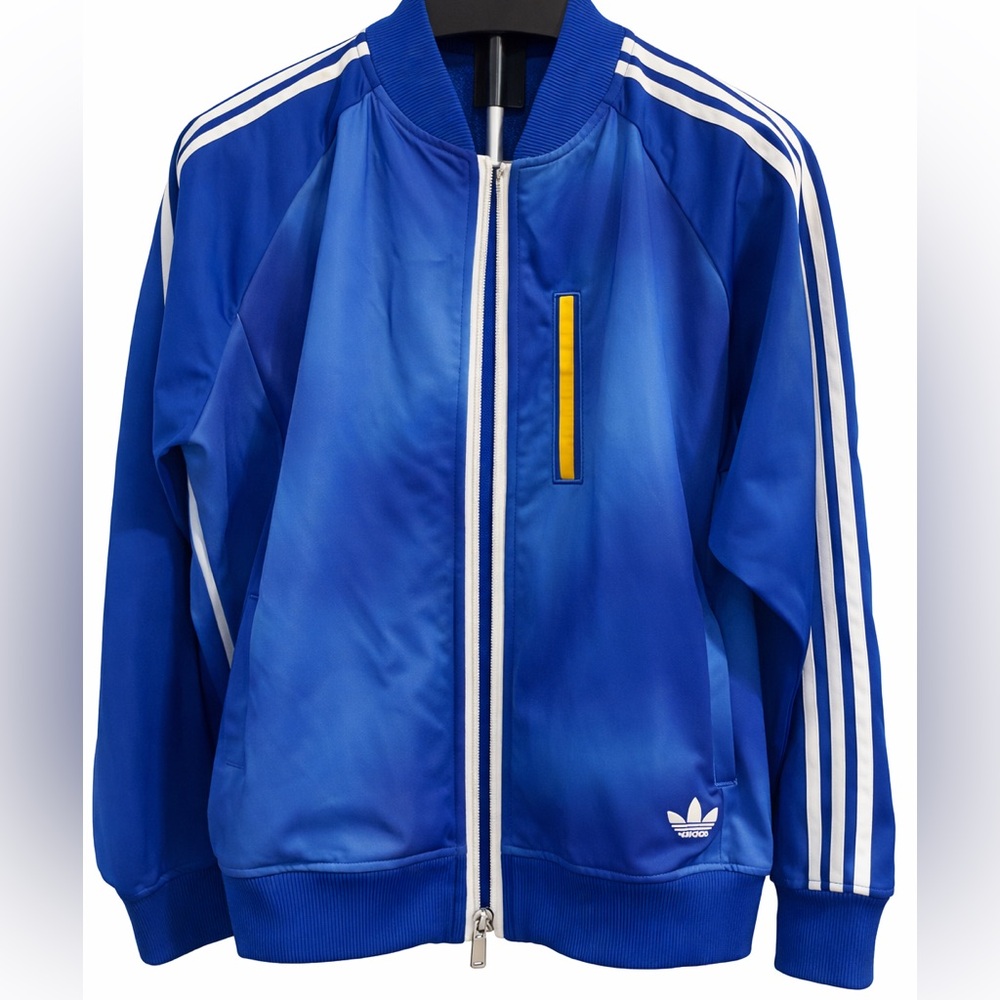 Adidas Men's Blue Bomber Jacket